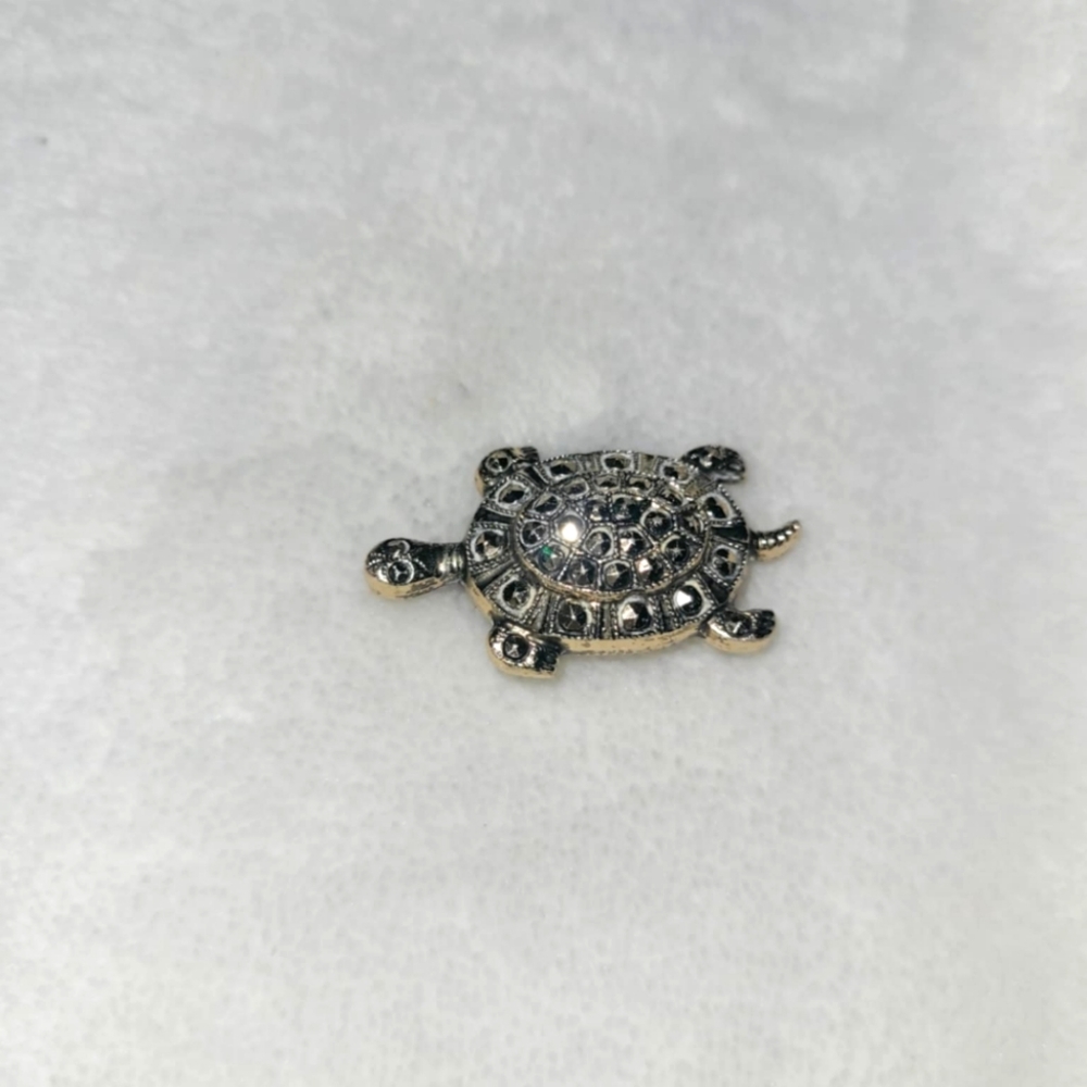 Turtle Pin Brooch